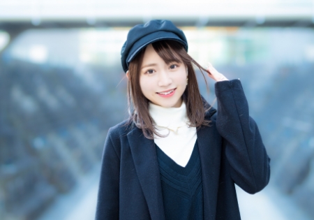 ポートレート撮影の女性